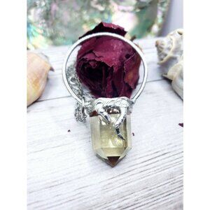 Citrine Crystal Necklace